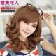 Wig for women with long curly hair and big waves. Middle-aged and elderly mothers have real hair. The whole wig set is natural, realistic and fluffy.