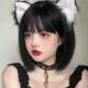 Bobo bobo student round face wig realistic
