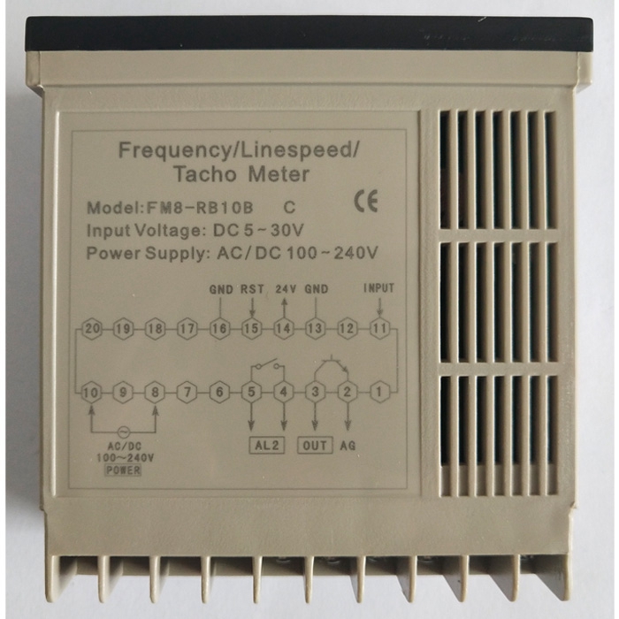 FM8-A10B东崎TOKY频率转速线速表 FM4-A10B RB10FM8-RB10 FM8-RC-图1