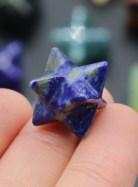 无孔卡巴星水晶梅尔大卫星六芒星