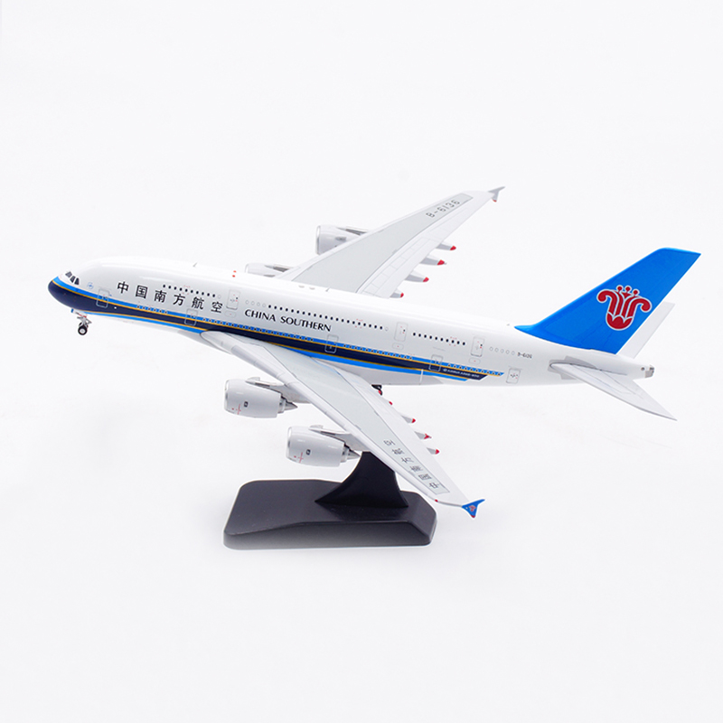 现货南方航空Aviation 1:400飞机模型 合金材质空客A380 B-6136