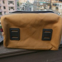 New products Croots Inproduce artisanal mens bag British-Twill mini tube bag tricolour