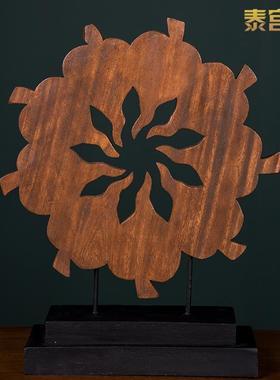 东南亚风格菩提树实木摆件