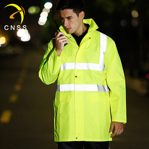 cnss反光雨衣雨裤套装交通施工环卫工人分体雨衣男户外防水工作服