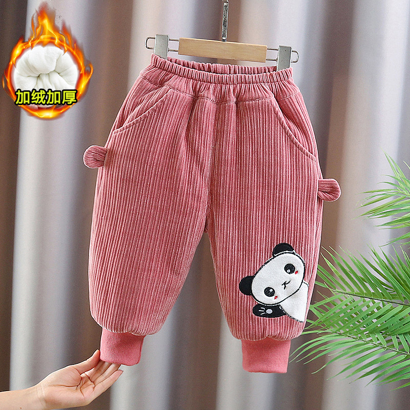 男童加绒裤子秋冬宝宝婴儿长裤女童冬装洋气加厚保暖一条过冬棉裤,淘宝优惠券,粉丝福利购,淘宝优惠卷