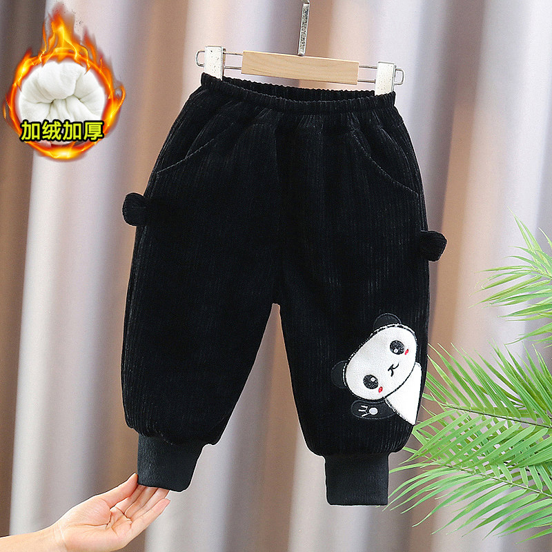 男童加绒裤子秋冬宝宝婴儿长裤女童冬装洋气加厚保暖一条过冬棉裤,淘宝优惠券,粉丝福利购,淘宝优惠卷