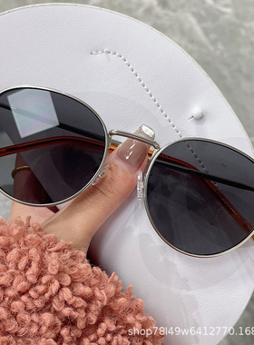 JB028韩版明星同款金属框架ins风复古网红抖音爆款太阳镜一件