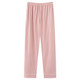 Women's non-pilling and fade-resistant trousers