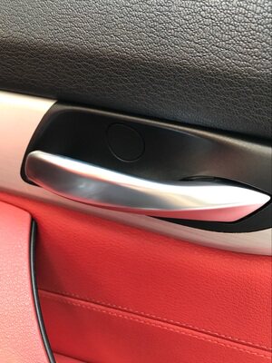 宝马原厂Z4E89汽车内饰门拉手橡胶塞子小盖BMW车内门把手装饰盖 - 图0