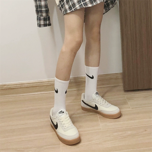 Nike nike Killshot2 J Crew Crew Sain Raw Gum Retro Мужская и женская ботинка 432997-107/111