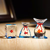 Fish bag | Handmade glass small ornaments transparent glass