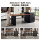Quanyou Home Furnishings integrated antique-style island dining table