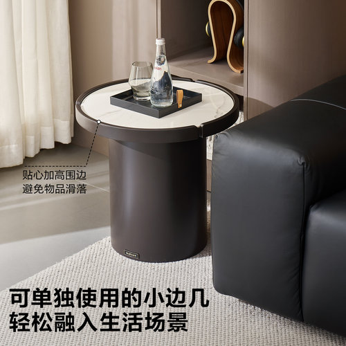 全友家居现代轻奢微晶玻璃茶几电视柜组合2026新款收纳储物柜一体 - 图3