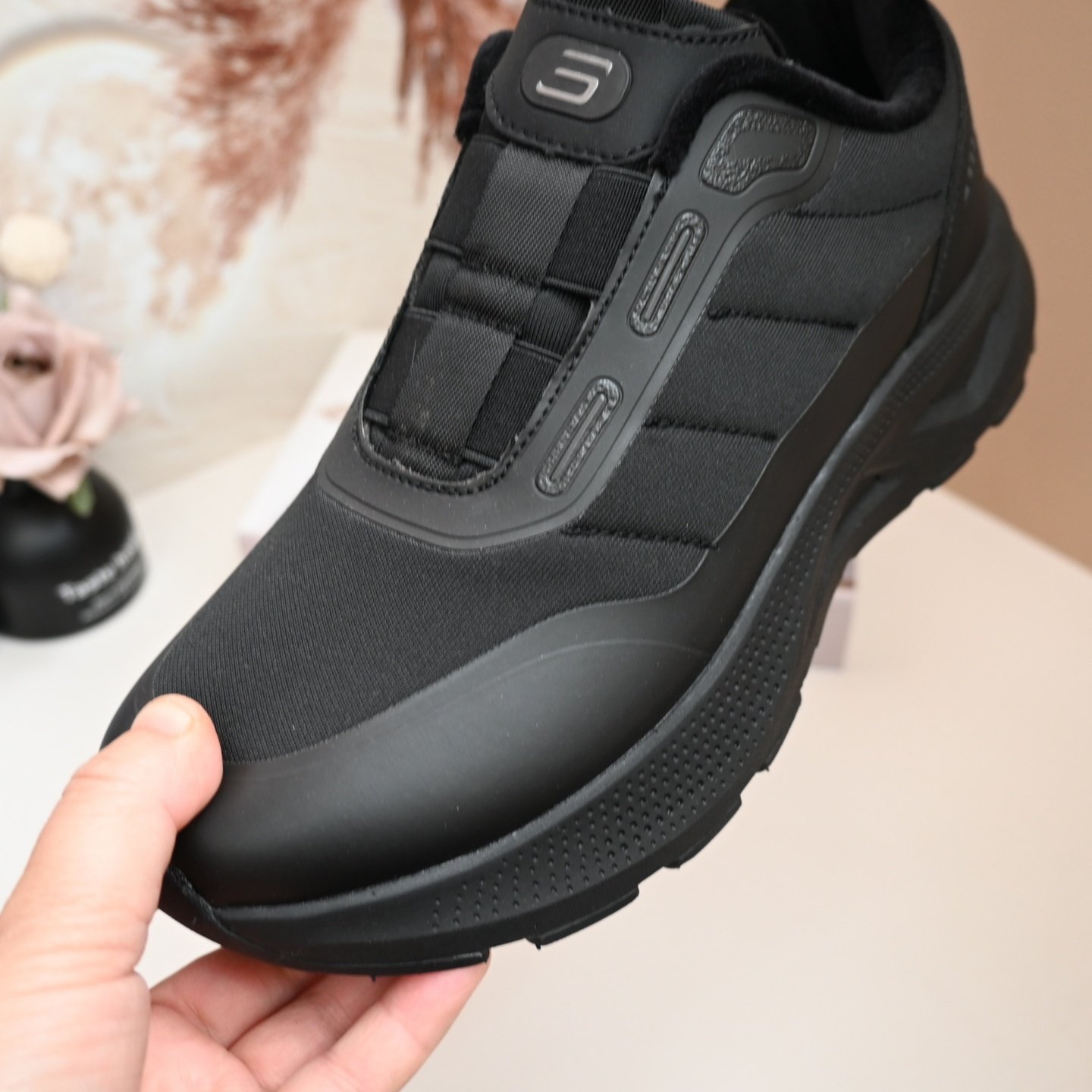 冬季老北京一脚蹬男棉鞋加绒保暖中老年爸爸鞋轻便厚底休闲二棉鞋,淘宝优惠券,粉丝福利购,淘宝优惠卷