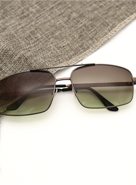 帝弈防嗮方框男士遮阳墨镜