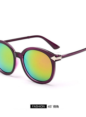 网红同款炫彩大框男女防晒墨镜
