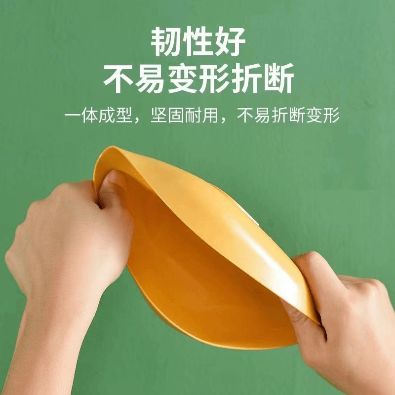 日式家用吐骨头盘碟塑料餐桌放菜骨碟吐骨碟小盘子垃圾盘底座收纳