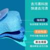 Household wall-mounted disposable toilet brush without blind spots