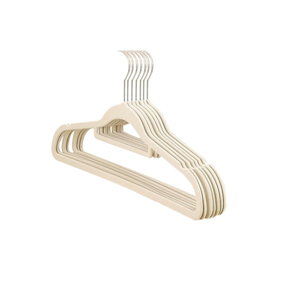 Flocking hanger home hanger special non-slip non-marking hanger anti-shoulder angle can not afford to hang clothes hanger