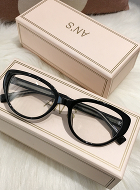 时髦偏光猫眼墨镜女白色方圆脸