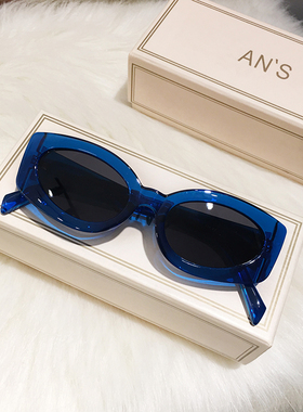 韩国墨镜女高级感ins蓝绿紫色