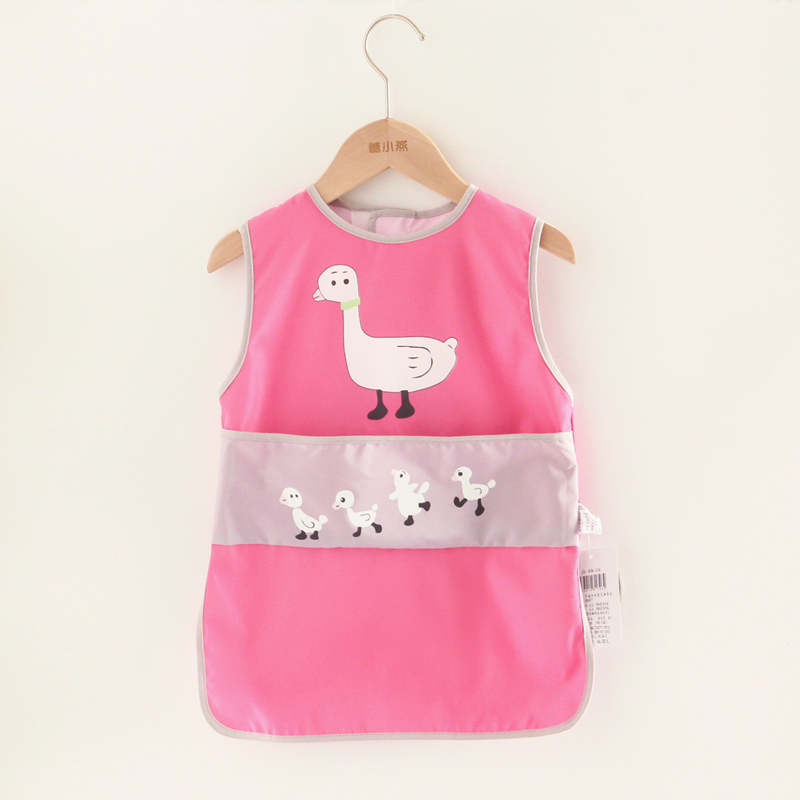 Bibs waterproof and stain-proof baby coveralls for eating and fashionable