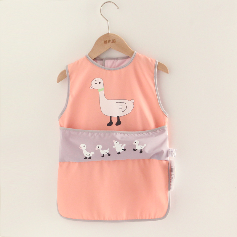 Bibs waterproof and stain-proof baby coveralls for eating and fashionable