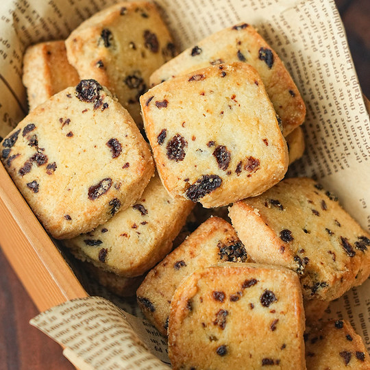 提子奶酥 天哪！好吃哇手工黄油曲奇奶香葡萄饼干网红零食等一味