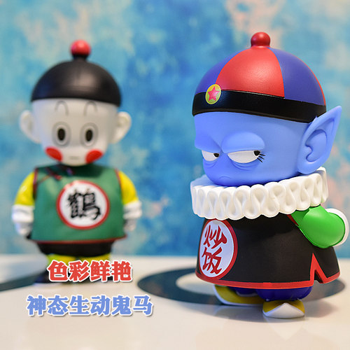 饺子 炒饭皮拉夫 七龙珠手办模型公仔玩具摆件祖国优质版国产套装 - 图0