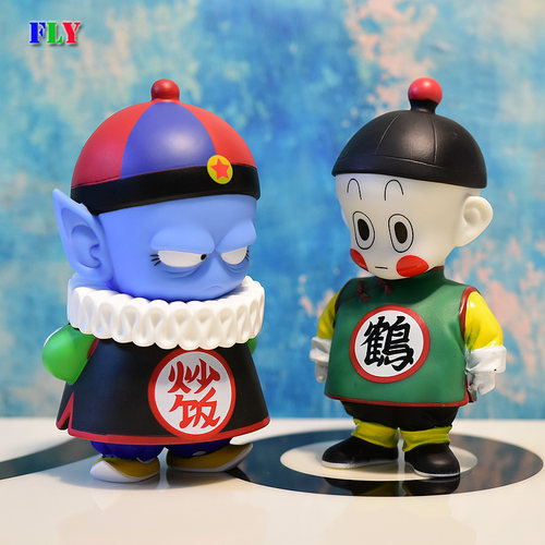 饺子 炒饭皮拉夫 七龙珠手办模型公仔玩具摆件祖国优质版国产套装 - 图1
