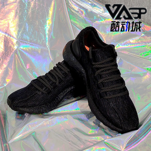 Adidas/阿迪达斯正品新款 Pure 爆米花透气运动休闲跑步鞋CM8304 - 图1