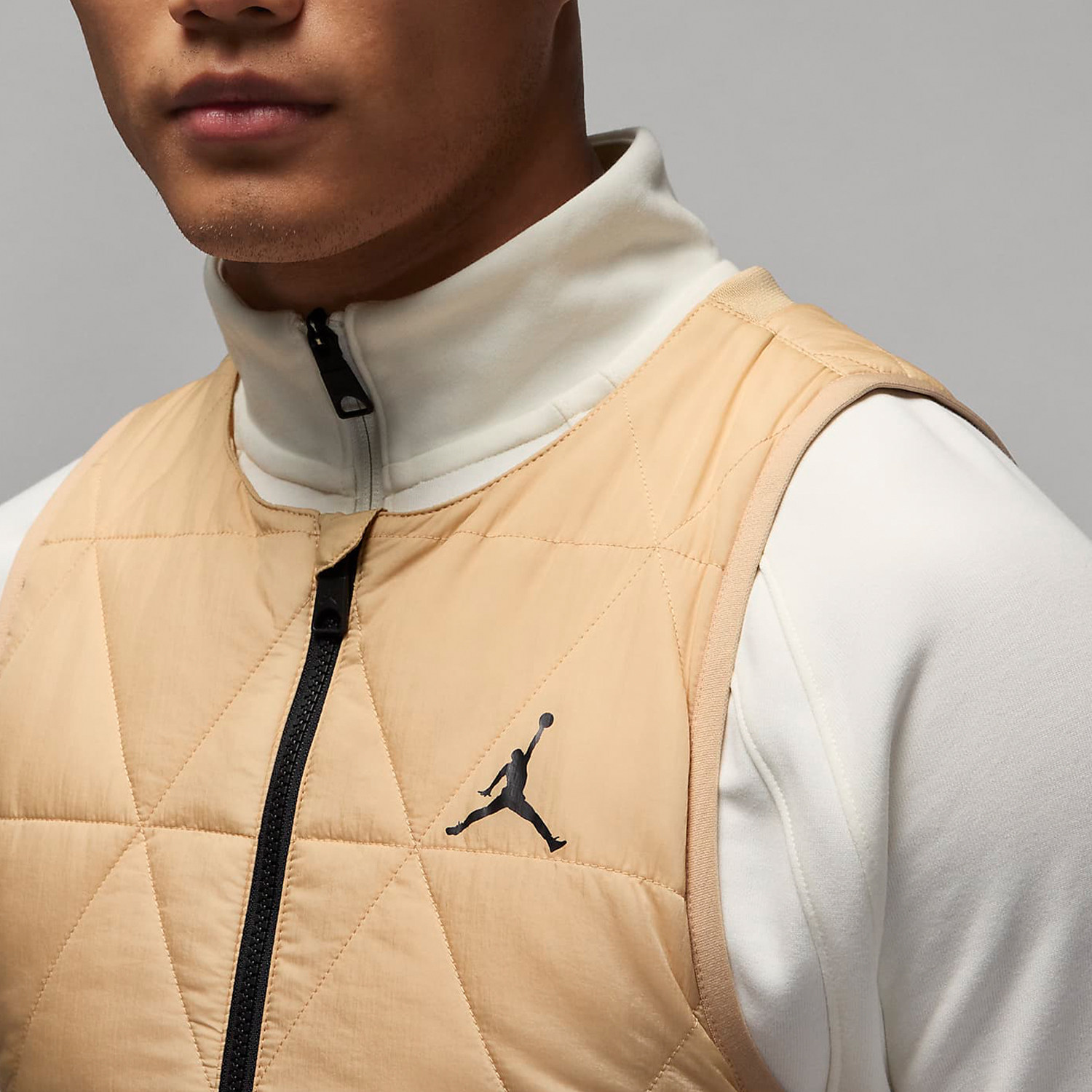 Nike/耐克正品Jordan Sport 男士高尔夫保暖棉马甲FB3266-200,淘宝优惠券,粉丝福利购,淘宝优惠卷