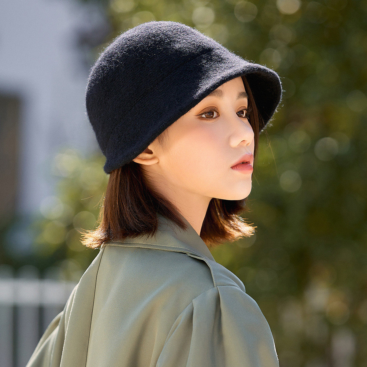 帽子女秋冬季保暖不规则羊毛盆帽时尚显脸小针织帽减龄百搭渔夫帽,淘宝优惠券,粉丝福利购,淘宝优惠卷