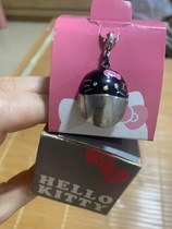 Hong Kong limited edition sanrio7-11 black Hello Kitty Charms brand new pendant single