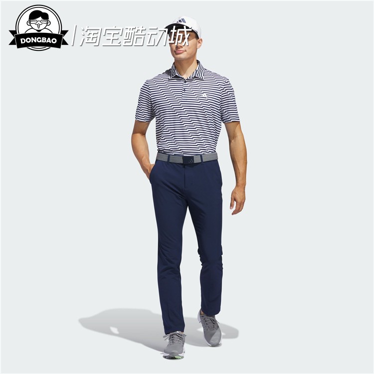 2月ADIDAS阿迪达斯 男子运动短袖POLO衫IS8867/IQ2949/IU4393 - 图1