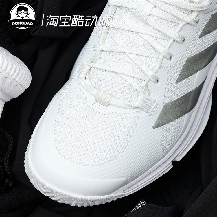 5月adidas阿迪达斯 COURT TEAM BOUNCE 2.0室内网面运动鞋HR1235 - 图2