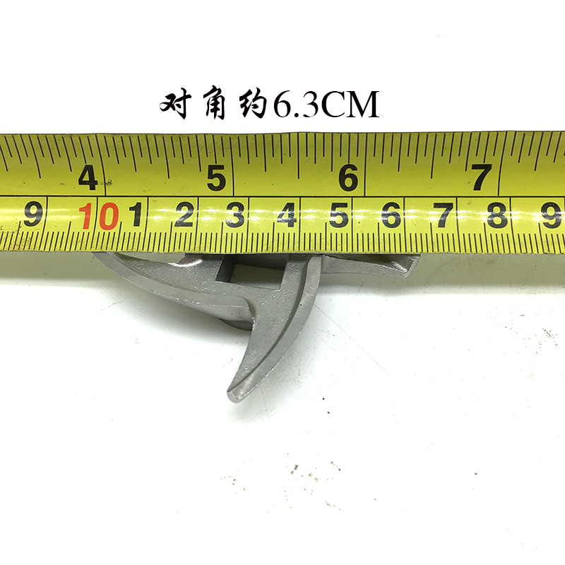 原装恒朕TC12 TJ12H绞肉机不锈钢刀片商用横联碎肉机龟背十字刀-图1