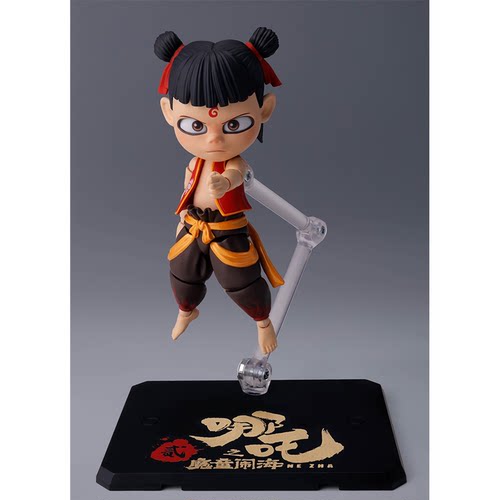 万代 SHF 哪吒 魔童 魔童闹海 可动手办 潮玩摆件 - 图1