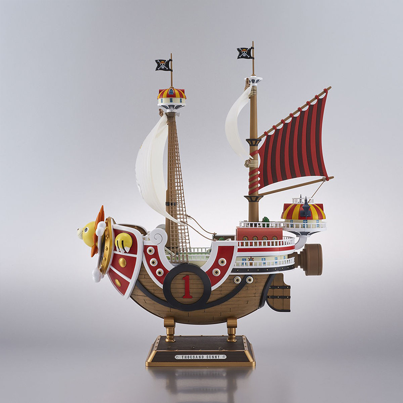 万代拼装模型 海贼王 海贼船 千里阳光号 千阳号 和之国篇 大船 - 图1