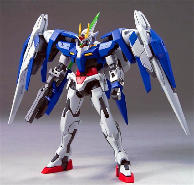 万代拼装模型 HG00 54 1/144 00R RAISER升降机 GN SWORD 剑3剑三 - 图0