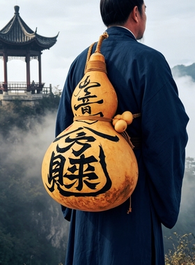 可以背的斜挎葫芦单肩超大亚腰