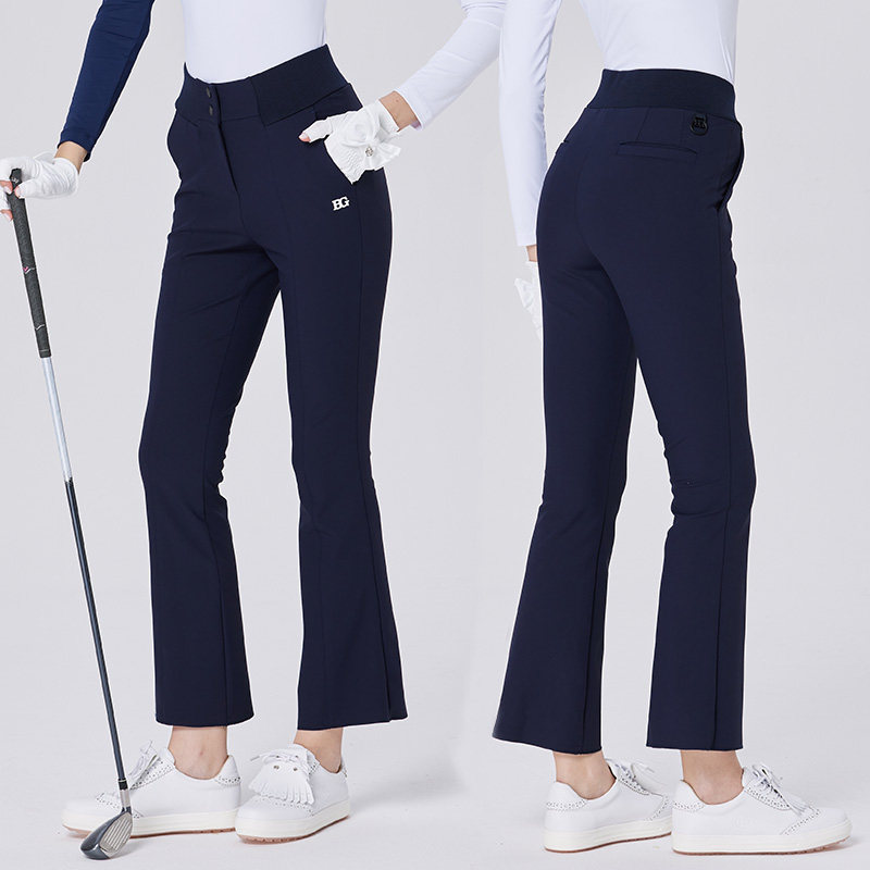 BG新款高尔夫长裤女裤春夏款修身显瘦女士微喇球裤户外运动直筒裤,淘宝优惠券,粉丝福利购,淘宝优惠卷
