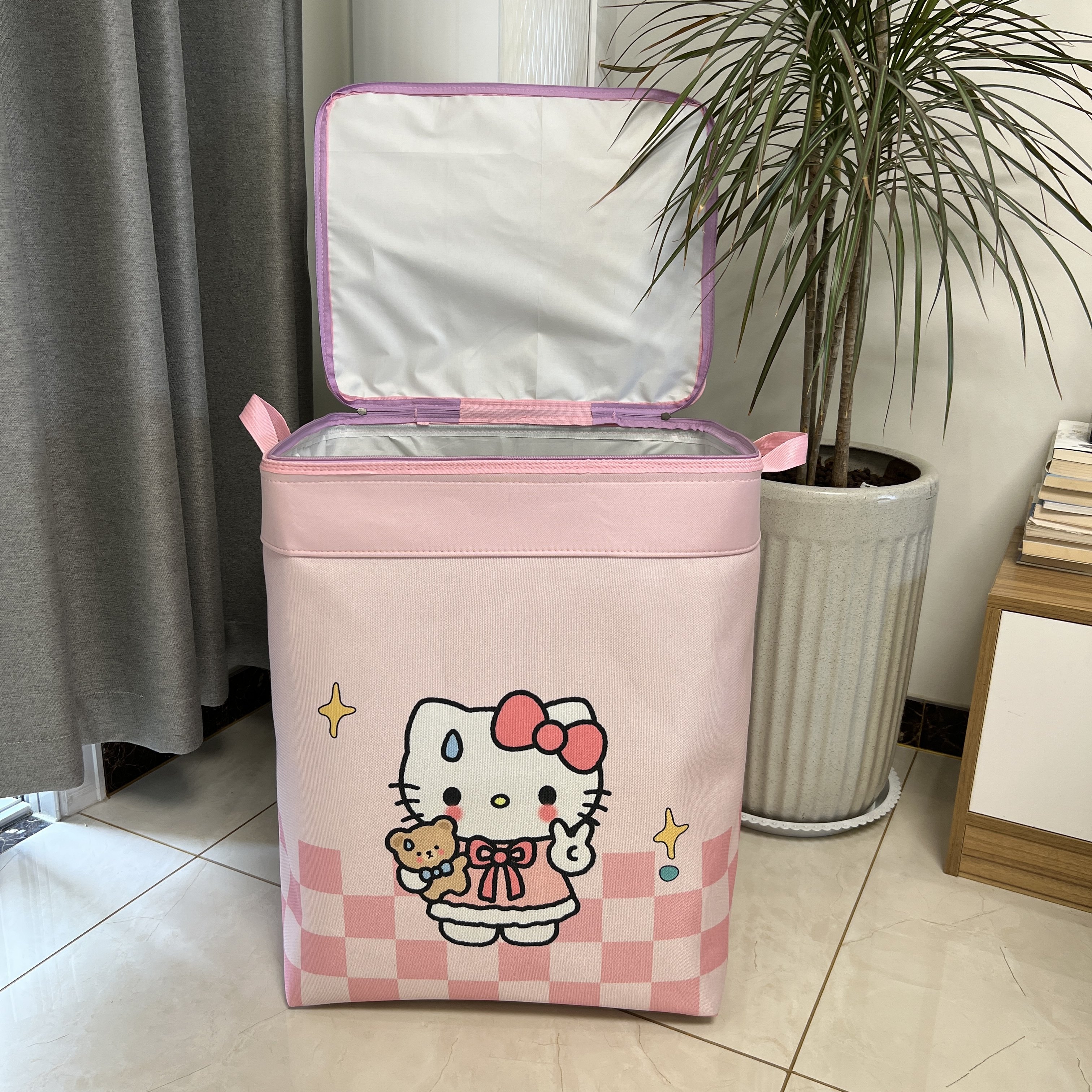 120升双拉链升级钢圈被子收纳袋防水防尘帆布数码印花棉被衣物,淘宝优惠券,粉丝福利购,淘宝优惠卷