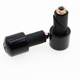 Motorcycle rider's throttle plug is universal and anti-falling