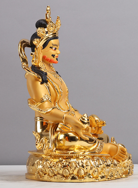 纯铜佛像密宗菩萨藏巴拉黄财神