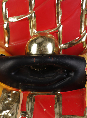 敦煌彩祖师爷宗教风摆件佛像