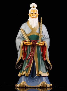 台湾纯铜姜子牙封神榜供奉摆件