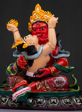 密宗树脂佛像黄财神五路