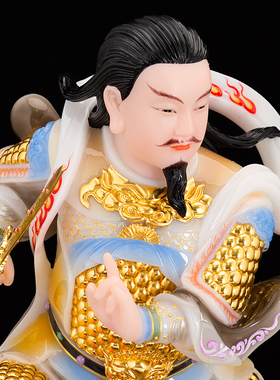 神像祖师供奉摆件汉白玉