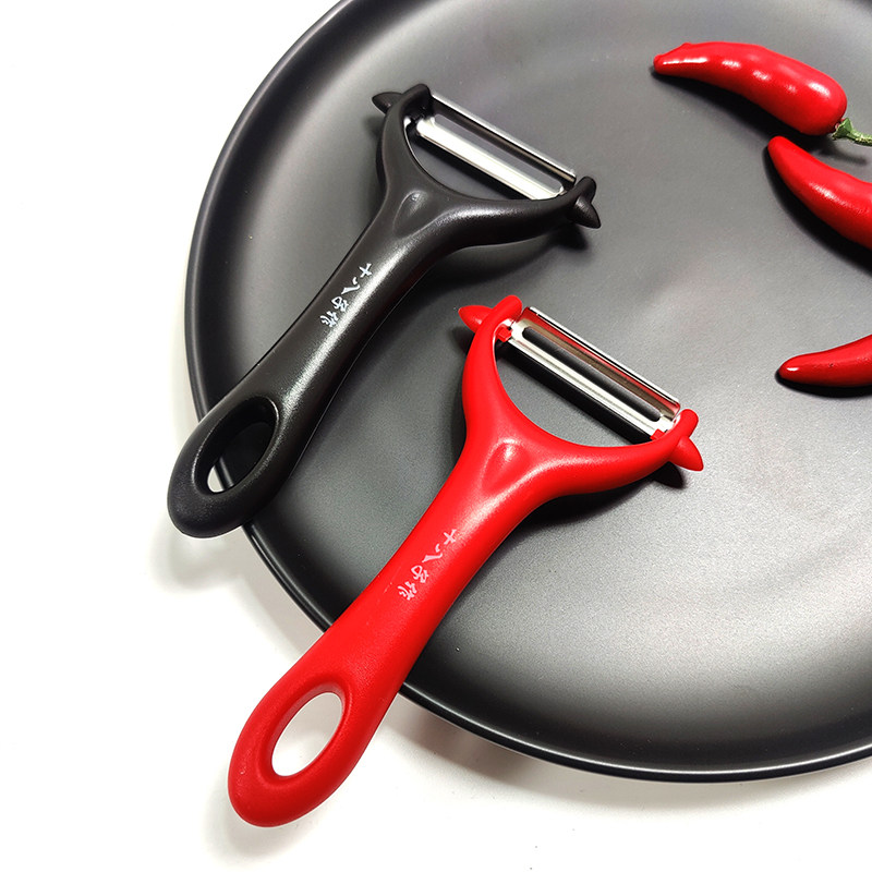 十八子作不锈钢瓜果刨刀多功能刮皮刀神器家用水果土豆黑色削皮器,淘宝优惠券,粉丝福利购,淘宝优惠卷